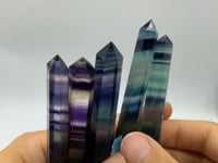 Thin Rainbow fluorite tower -Wholesale Crystals