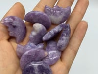 Lepidolite Moon Face Carving Wholesale -Wholesale Crystals