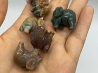 Ocean Jasper Elephant Carving Wholesale -Wholesale Crystals