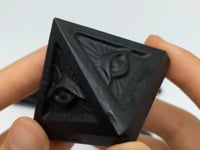 Black Obsidian Devil's Eye Pyramid Carving Wholesale -Wholesale Crystals
