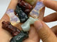 Moss Agate & Hematite Mini Goddess Carved Wholesale -Wholesale Crystals