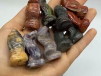 5 Types Cobra Snake Red jasper & Africa Blood Stone Carving Wholesale -Wholesale Crystals