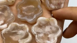 Sakura Agate Flower Bowl Wholesale