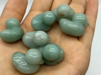 Mini Green Aventurine Duck Carving Wholesale