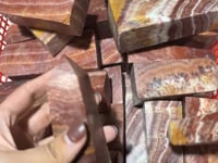 Large Fat Red Dali Jasper Four-Sided Tower Point Wholesale -Wholesale Crystals