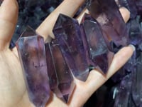 Deep Purple Amethyst Double Point Tower Wholesale
