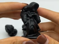 Black Obsidian Black Robe Wizard Carving Wholesale