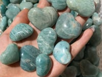 Small Amazonite Heart Wholesale