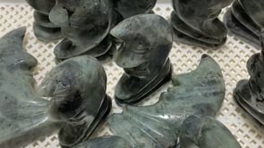 Labradorite Stand Moon Face Wholesale