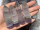 Green Purple Transparent Fluorite Tower Points Wholesale -Wholesale Crystals