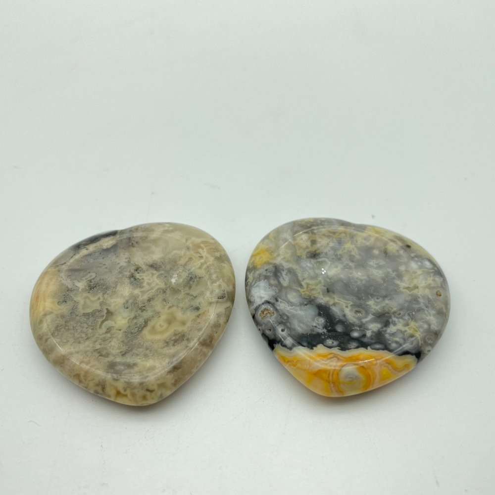 14Types Worry Stone Heart Rose Quartz Obsidian Dragon Blood Stone Wholesale -Wholesale Crystals