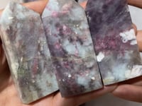 Pink Tourmaline Fat Four-Sided Tower Point Wholesale -Wholesale Crystals