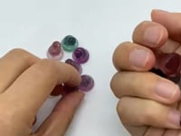 Rainbow Fluorite Mini Winter Hat Cap Crystal Carving Wholesale -Wholesale Crystals