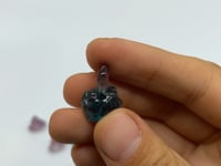 Rainbow Fluorite Carving Middle Finger Statue Wholesale -Wholesale Crystals