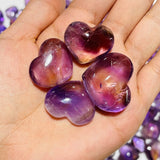 152 Pieces Small Ametrine Heart Crystal -Wholesale Crystals