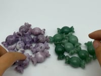 Green Aventurine Lepidolite Candy Carving Wholesale -Wholesale Crystals