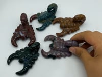 Ocean Jasper Scorpion Carving Crystal Wholesale -Wholesale Crystals