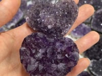 Natural Raw Amethyst Heart Cluster Wholesale