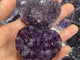 Natural Raw Amethyst Heart Cluster Wholesale