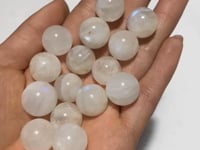 15 Pieces Beautiful Sri Lanka Moonstone Sphere -Wholesale Crystals