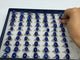 77 Pieces Lapis Lazuli Mix Different Styles Ring -Wholesale Crystals