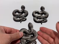 Sliver Sheen Obsidian Snake Carving Crystal Wholesale -Wholesale Crystals