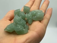 Green Aventurine Mini Dragon Head Carving Wholesale -Wholesale Crystals