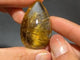 Spark Golden Rutile Teardrop Pendant -Wholesale Crystals