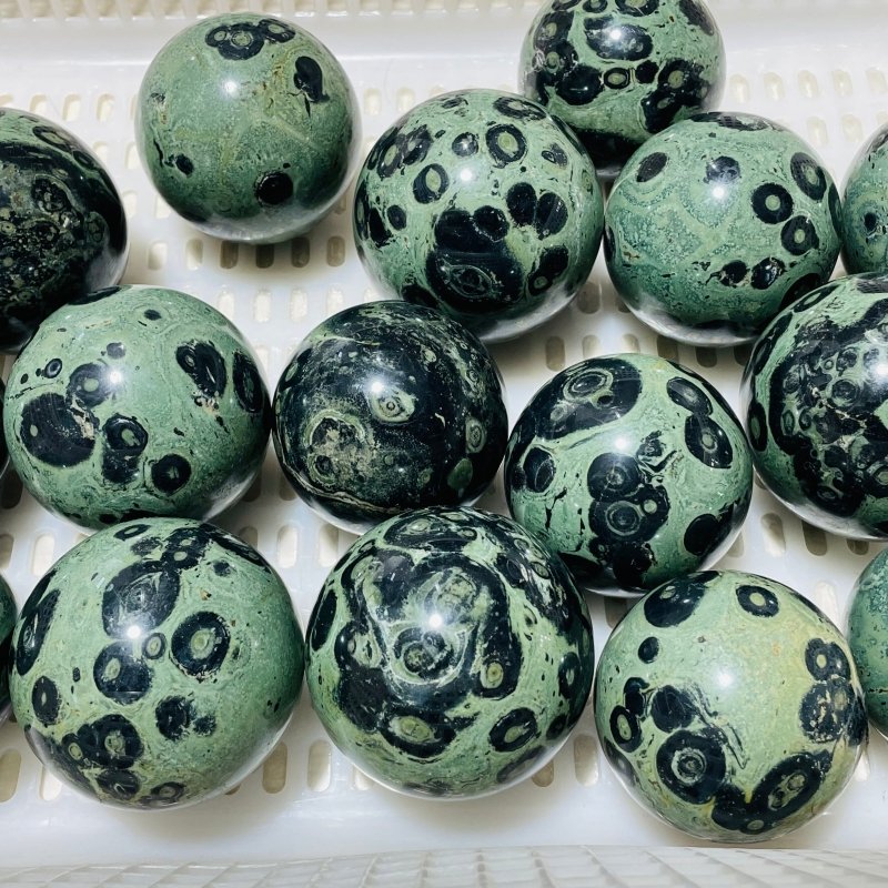 16 Pieces Kambaba Jasper Spheres -Wholesale Crystals
