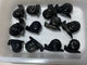 12 Pieces Gold Sheen Obsidian Snails Carving -Wholesale Crystals