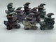 8 Pieces Ocean Jasper Witch Riding A Broom Hand Carving -Wholesale Crystals