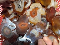 Beautiful Carnelian Geode Hamsa Hand Carving Crystal Wholesale -Wholesale Crystals