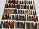 83 Pieces China Red Jasper Stone Points -Wholesale Crystals