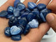 Mini Blue Kyanite Heart DIY Pendant Wholesale