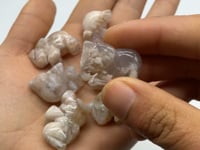 Mini Sakura Flower Agate Elephant Carving Animal Wholesale -Wholesale Crystals