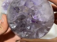 6 Pieces High Quality Amethyst Geode Spheres