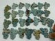 28 Pieces Blue Caribbean Calcite Snake Carving -Wholesale Crystals