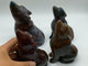 4 Pieces Large Ocean Jasper Wolf Carving -Wholesale Crystals