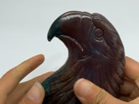 High Quality Ocean Jasper Eagle Head Carving -Wholesale Crystals