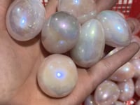 Aura Pink Rose Quartz Egg Wholesale -Wholesale Crystals