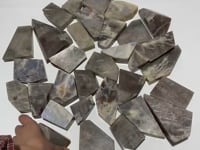 32 Pieces Blue Moonstone Mixed Sunstone Free Form -Wholesale Crystals