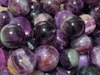 High Quality Deep Purple Fluorite Spheres Ball Wholesale -Wholesale Crystals