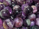 High Quality Deep Purple Fluorite Spheres Ball Wholesale -Wholesale Crystals