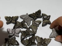 Beautiful Butterfly Carving Wholesale Gold Silver Sheen Obsidian -Wholesale Crystals