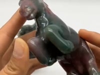 High Quality Ocean Jasper Stand Horse Carving -Wholesale Crystals