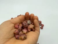 121 Pieces Mini Rhodonite Star DIY Pendant -Wholesale Crystals