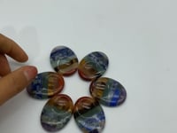 7 Chakra Thumb Stone Worry Stone Wholesale -Wholesale Crystals