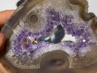 6 Pieces Large Polished Amethyst Geode Slab -Wholesale Crystals