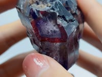 A02 Scepter Super7 Amethyst Enhydro Crystal