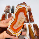 18 Pieces Fat Carnelian Tower Points -Wholesale Crystals